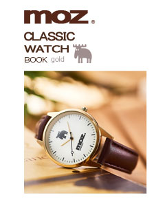 moz(R) CLASSIC WATCH BOOK Gold ver.