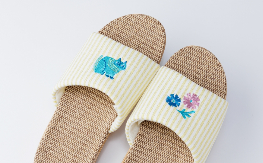 刺繍トートL画像